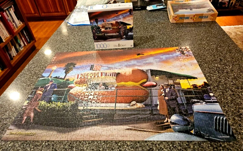 Big Ben Hot Diggity Dog 1000 Piece Jigsaw Puzzle 27